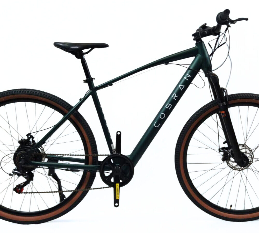 Bicicletta con pedalata assistita elettrica uomo  batteria E-tube nuda