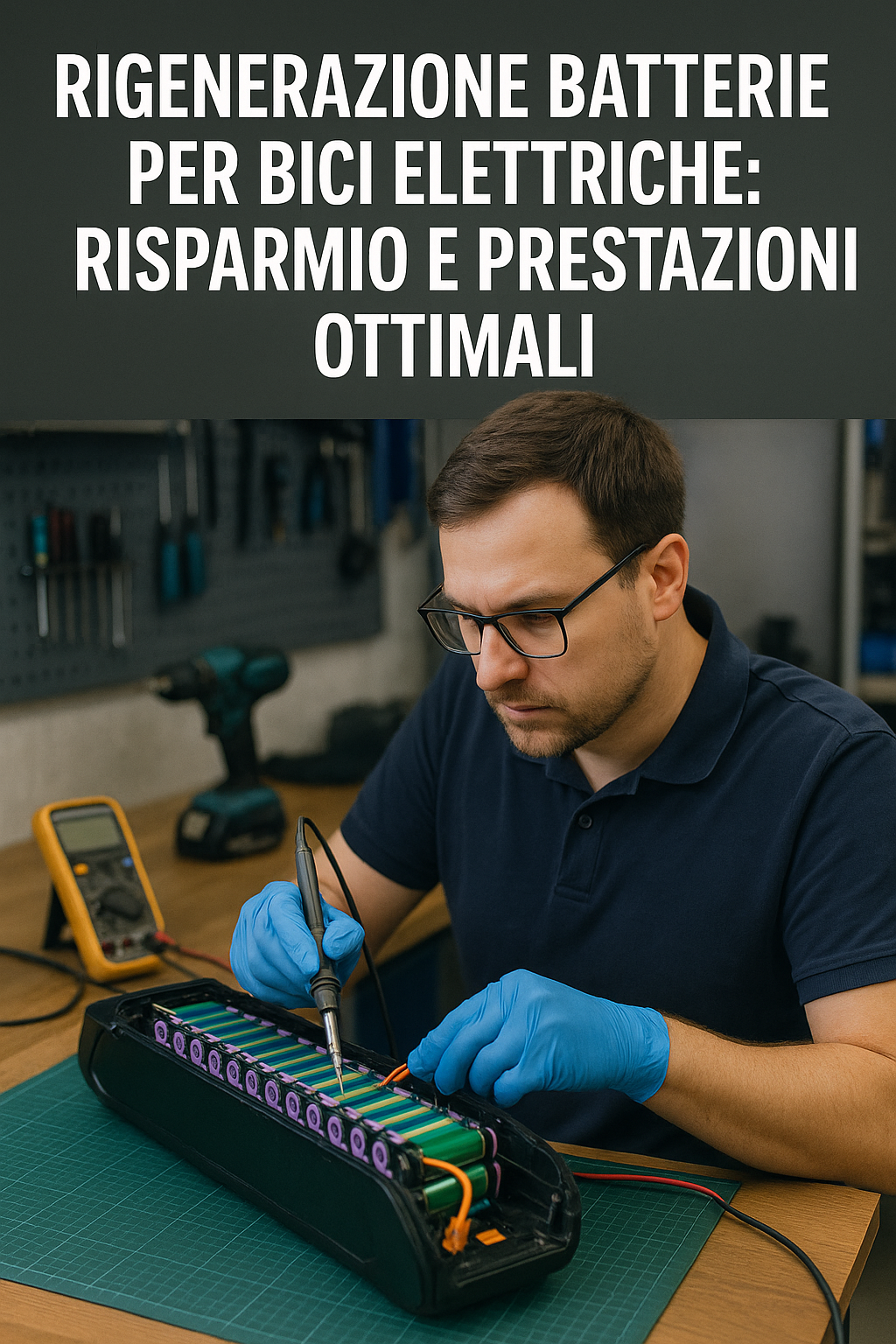 Rigenerazione Batterie per Bici Elettriche: Risparmio e Prestazioni Ottimali