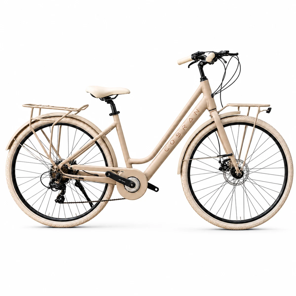 Cobran Riviera 28 pollici e-bike city beige Made in Italy