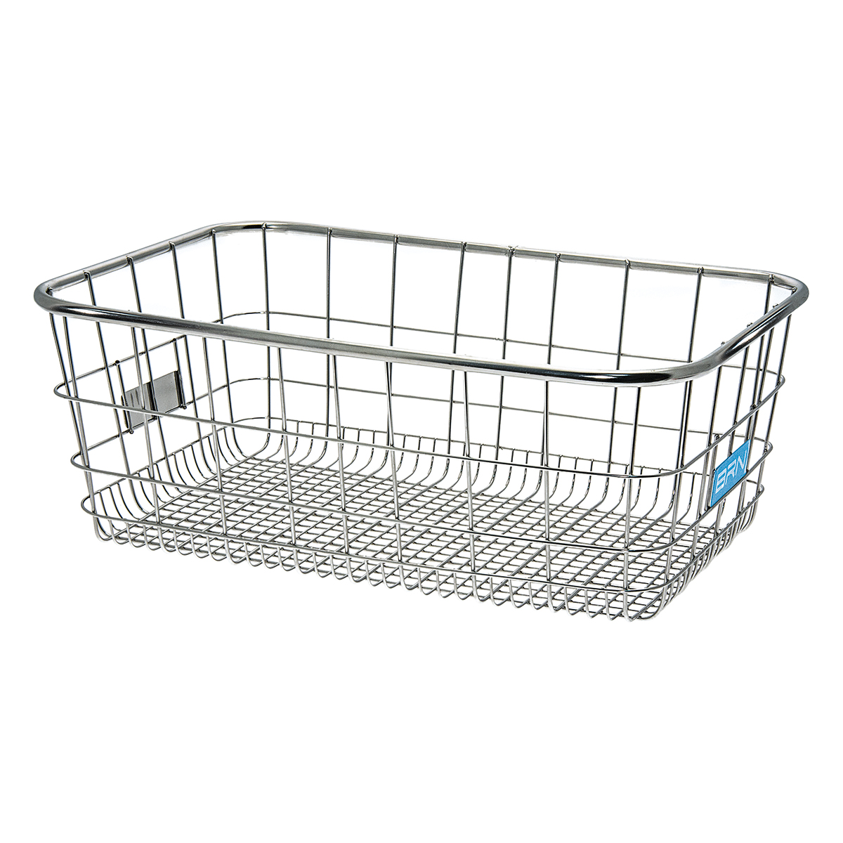 Cestino BRN Metal Inox anteriore e posteriore