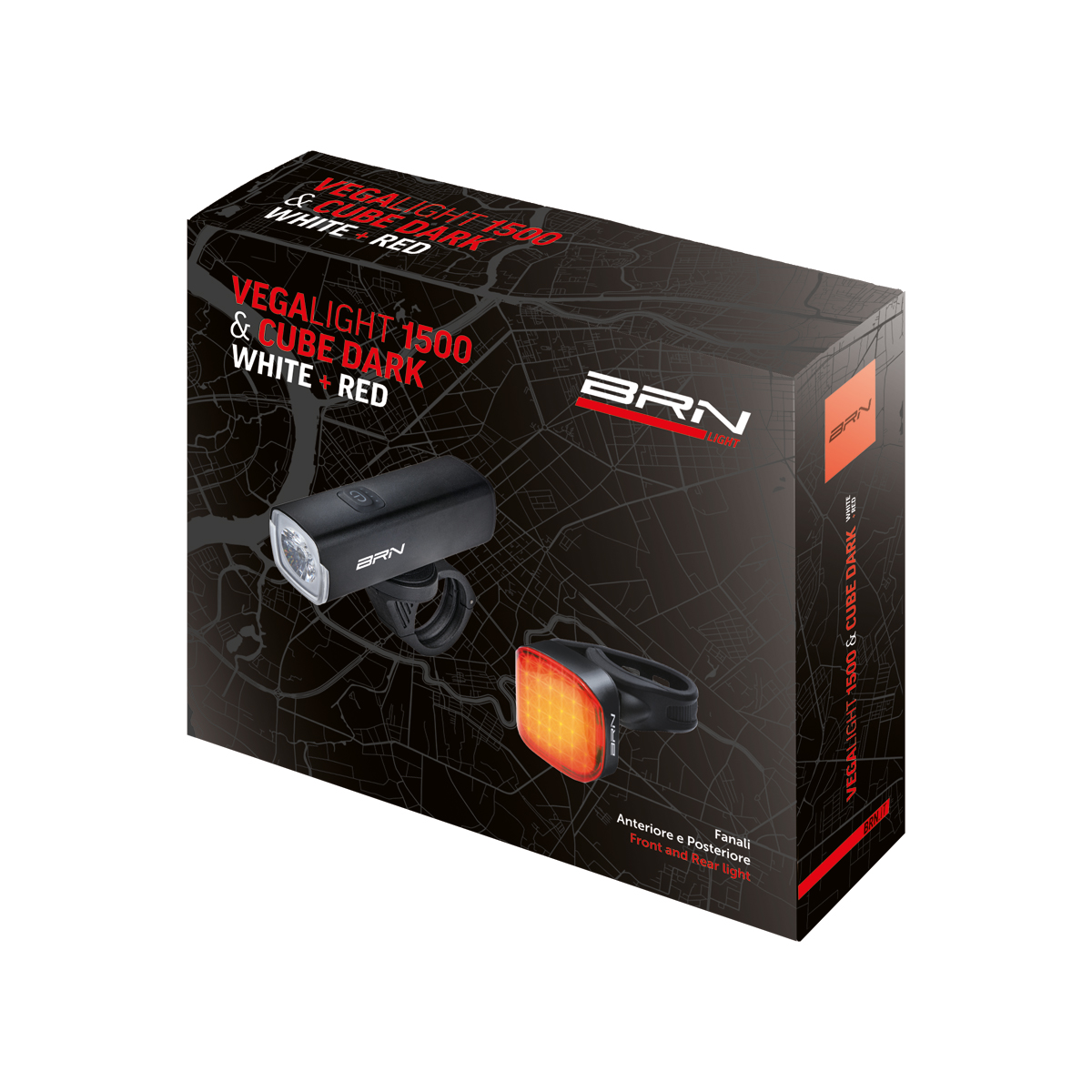 Kit fanali BRN Combo Vega e Cube FA133N e FA139