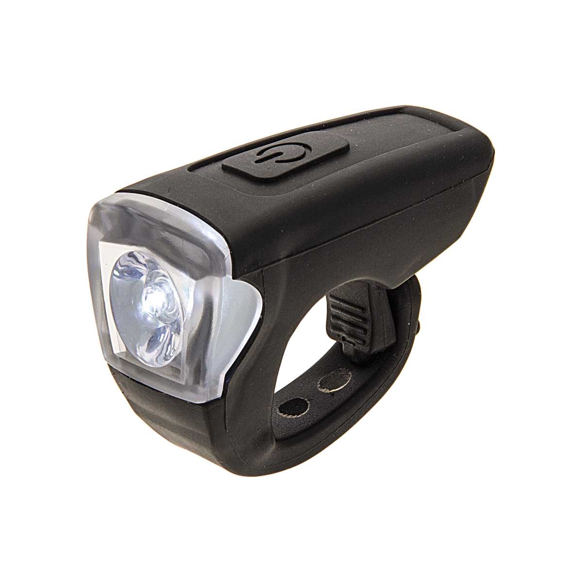 Fanale BRN Gum Light USB anteriore nero
