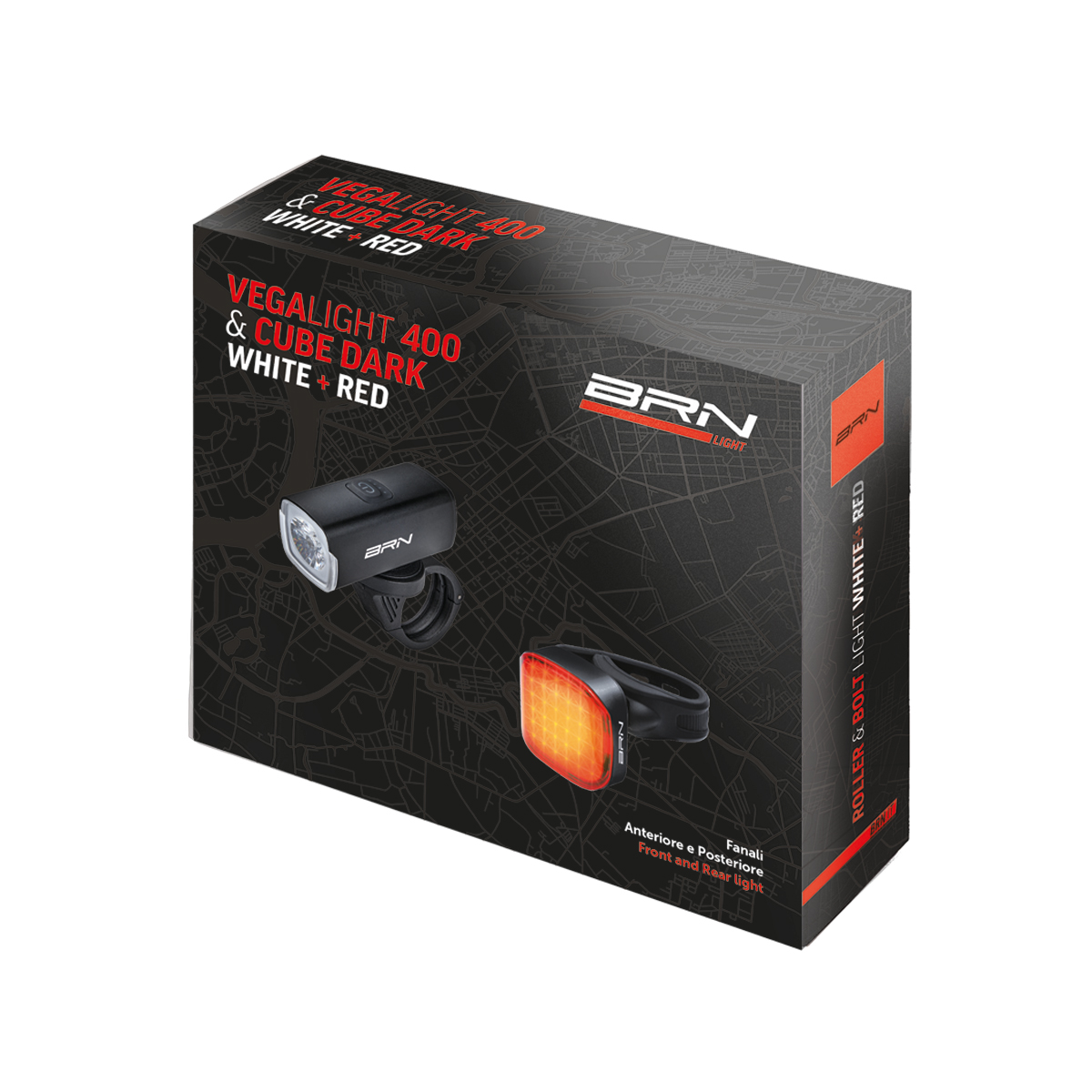 Kit fanali BRN Combo Vega e Cube FA130N e FA139