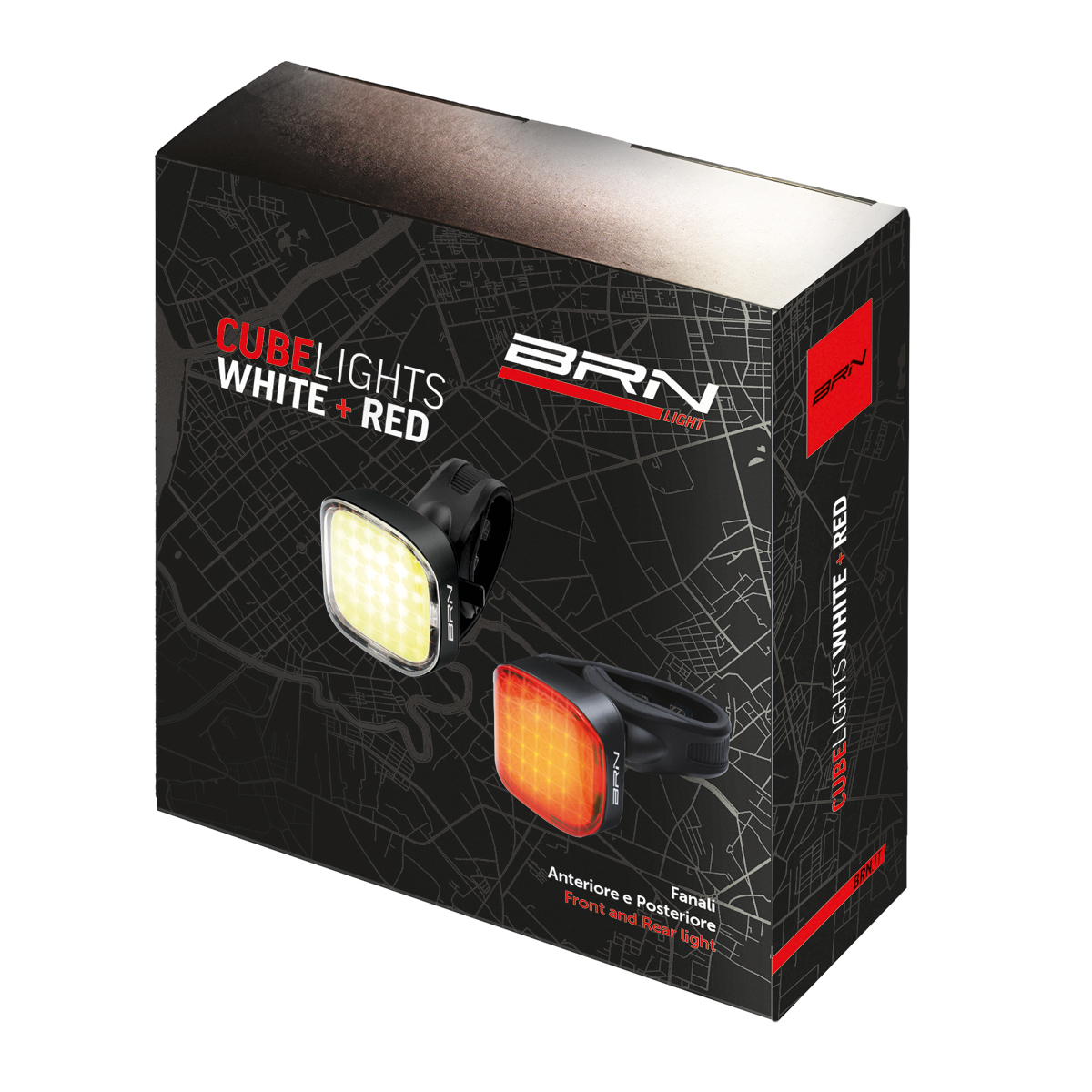 Kit fanali BRN Combo Cube Dark Edition FA138 e FA139