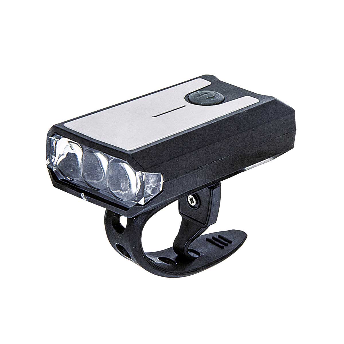Fanale BRN Rocket USB 3 LED alluminio anteriore