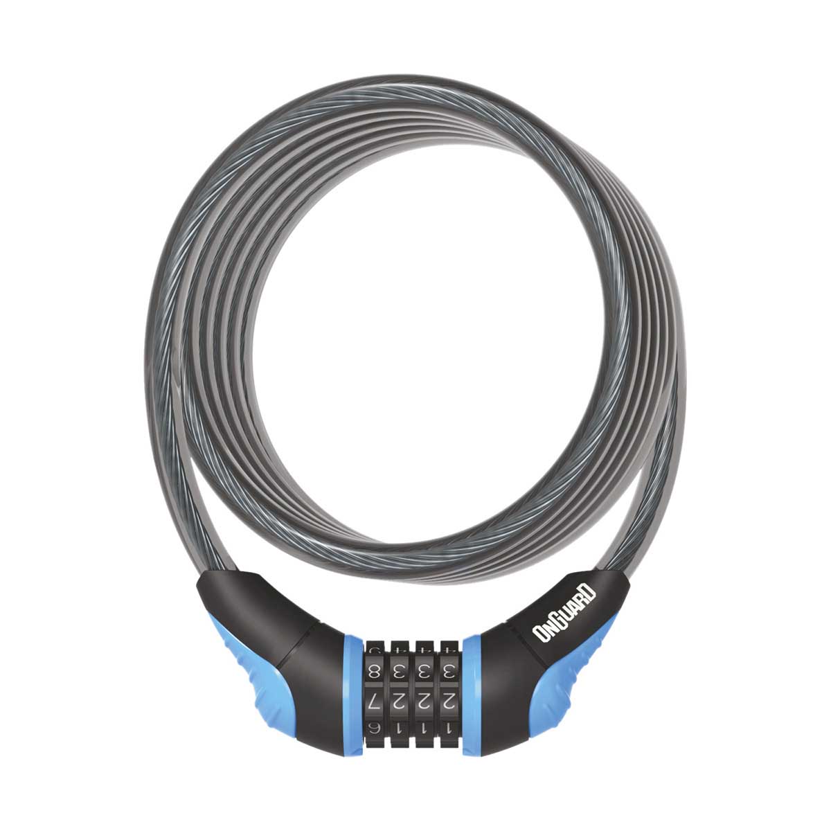 Lucchetto OnGuard Neon Combo azzurro fluo OG8159FA