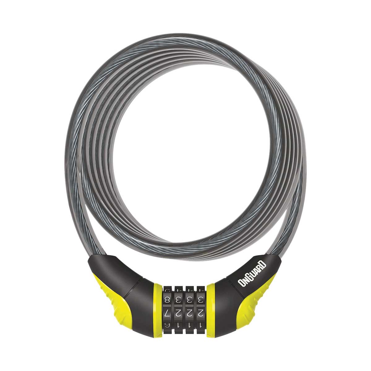 Lucchetto OnGuard Neon Combo giallo fluo OG8159FG