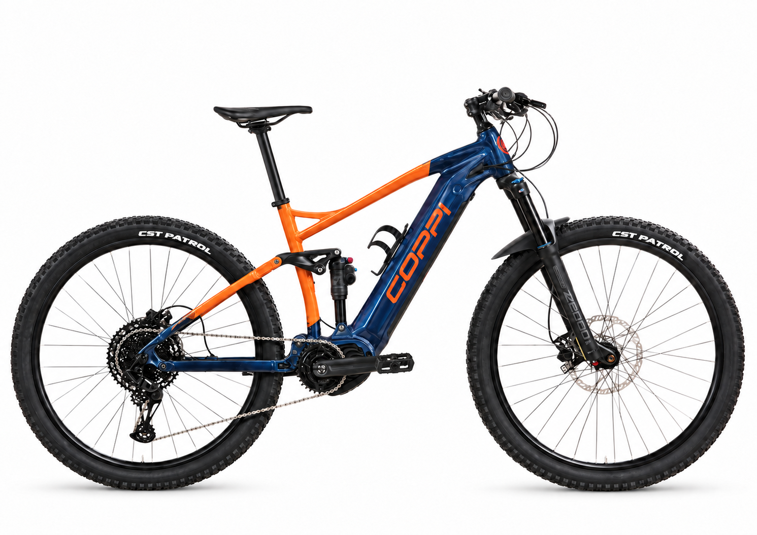 Fausto Coppi Symbol usata blu-arancio taglia M – rendering illustrativo