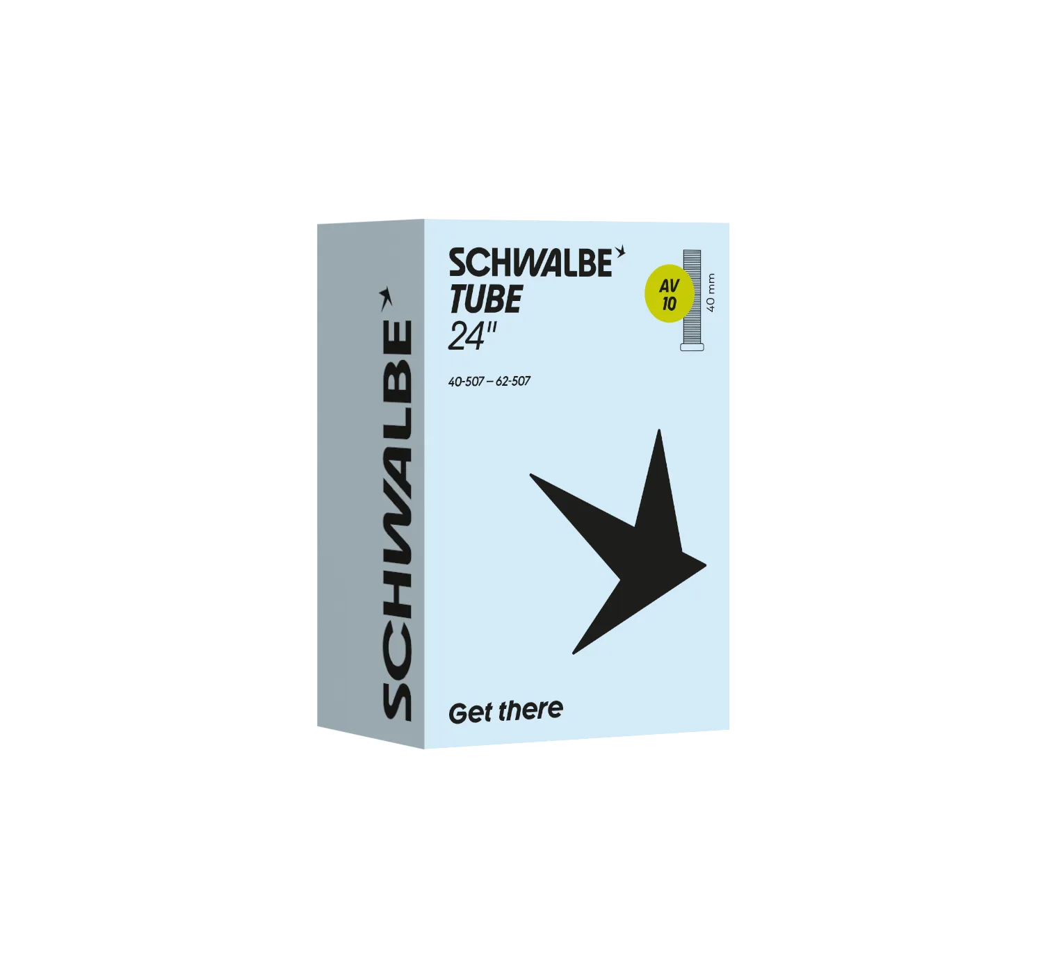 Camera d’aria Schwalbe AV10 24 × 1.50–2.40 – Schrader 40 mm
