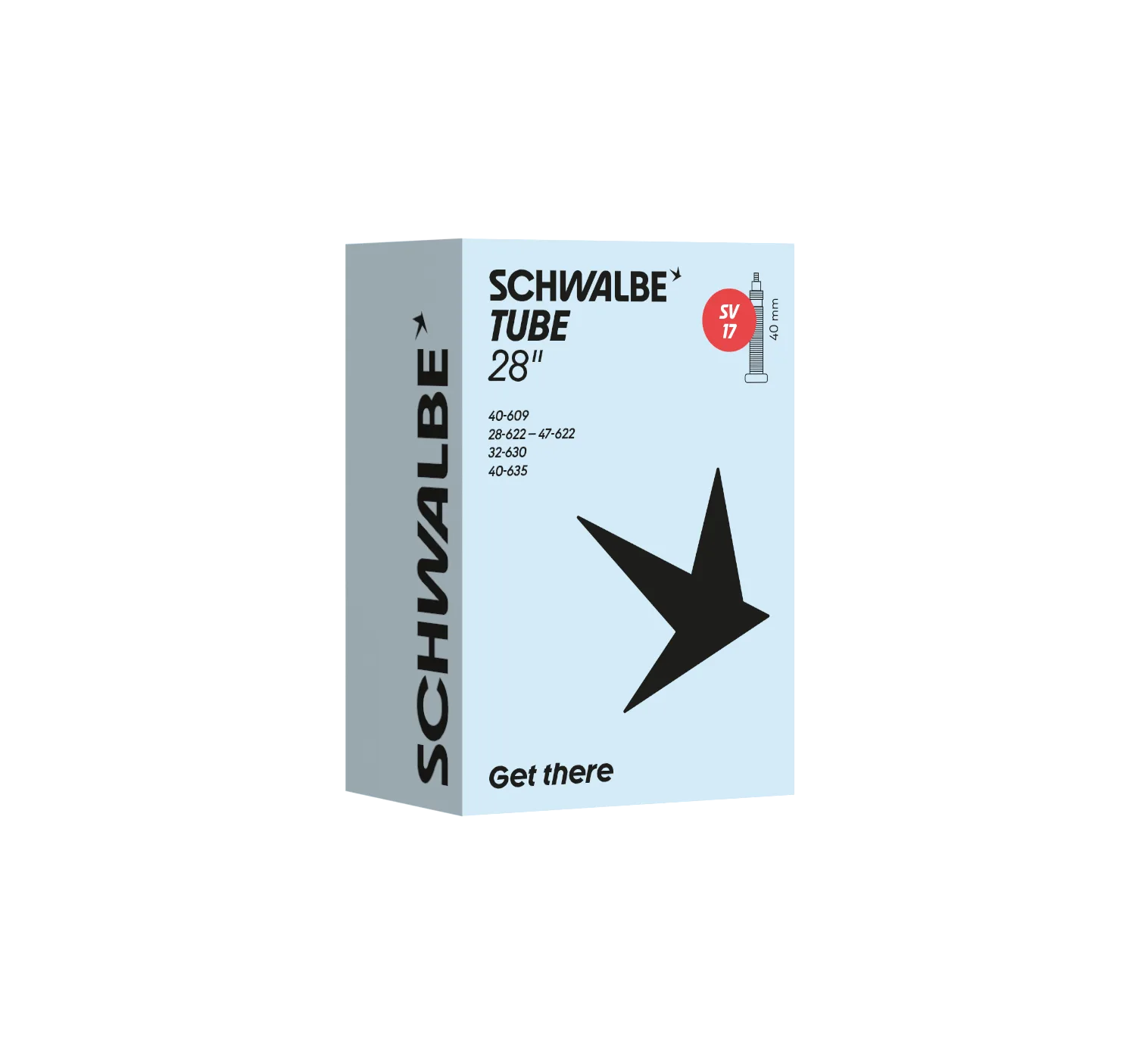 Camera d’aria Schwalbe SV17 700 × 28–47 – Presta 40 mm