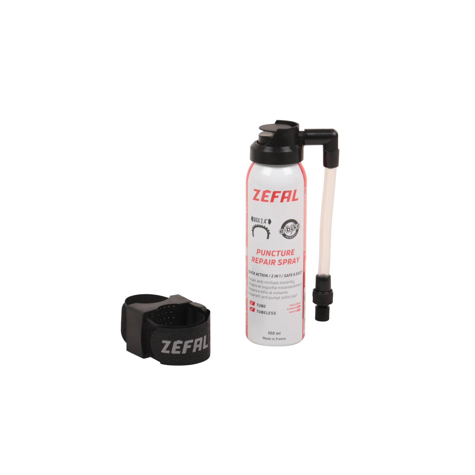 Zéfal gonfia e ripara 100 ml con supporto al reggisella