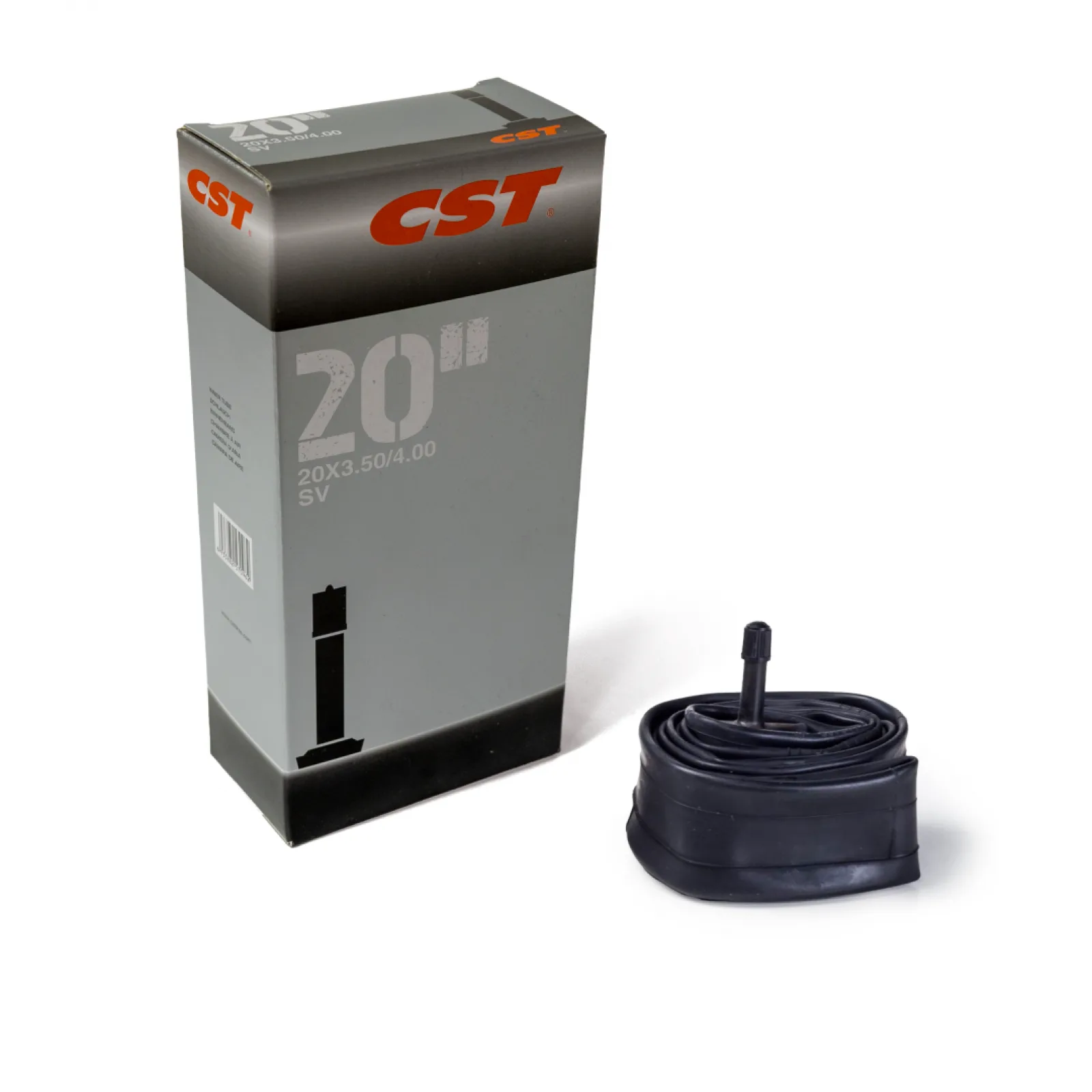 Camera d’aria CST per pneumatici fat 20 × 3,50–4,00, valvola Schrader 29 mm