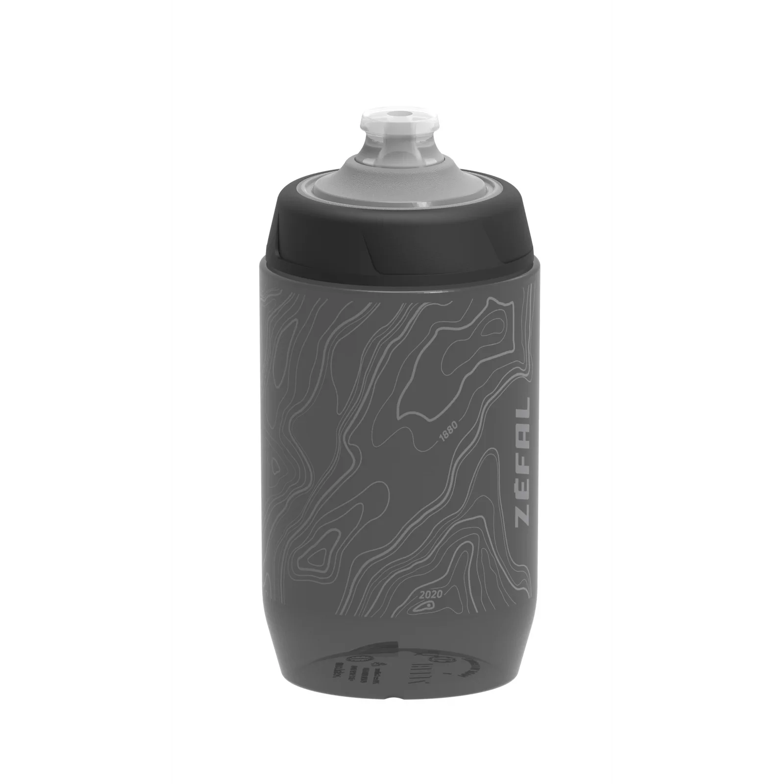 Borraccia Zéfal Sense Pro 50 da 500 ml grigio e nero
