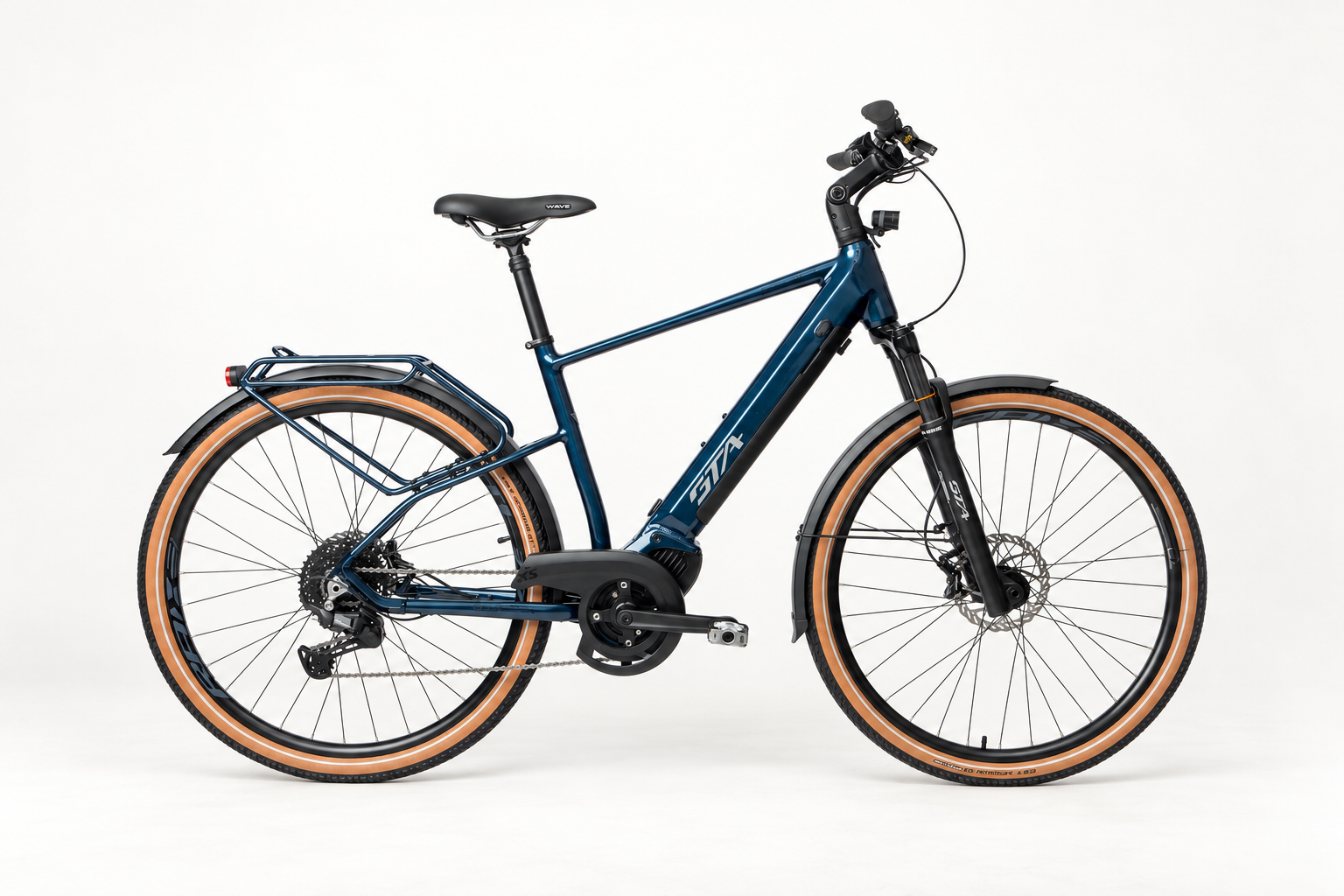 Bicicletta elettrica GTA Dominator – vista laterale