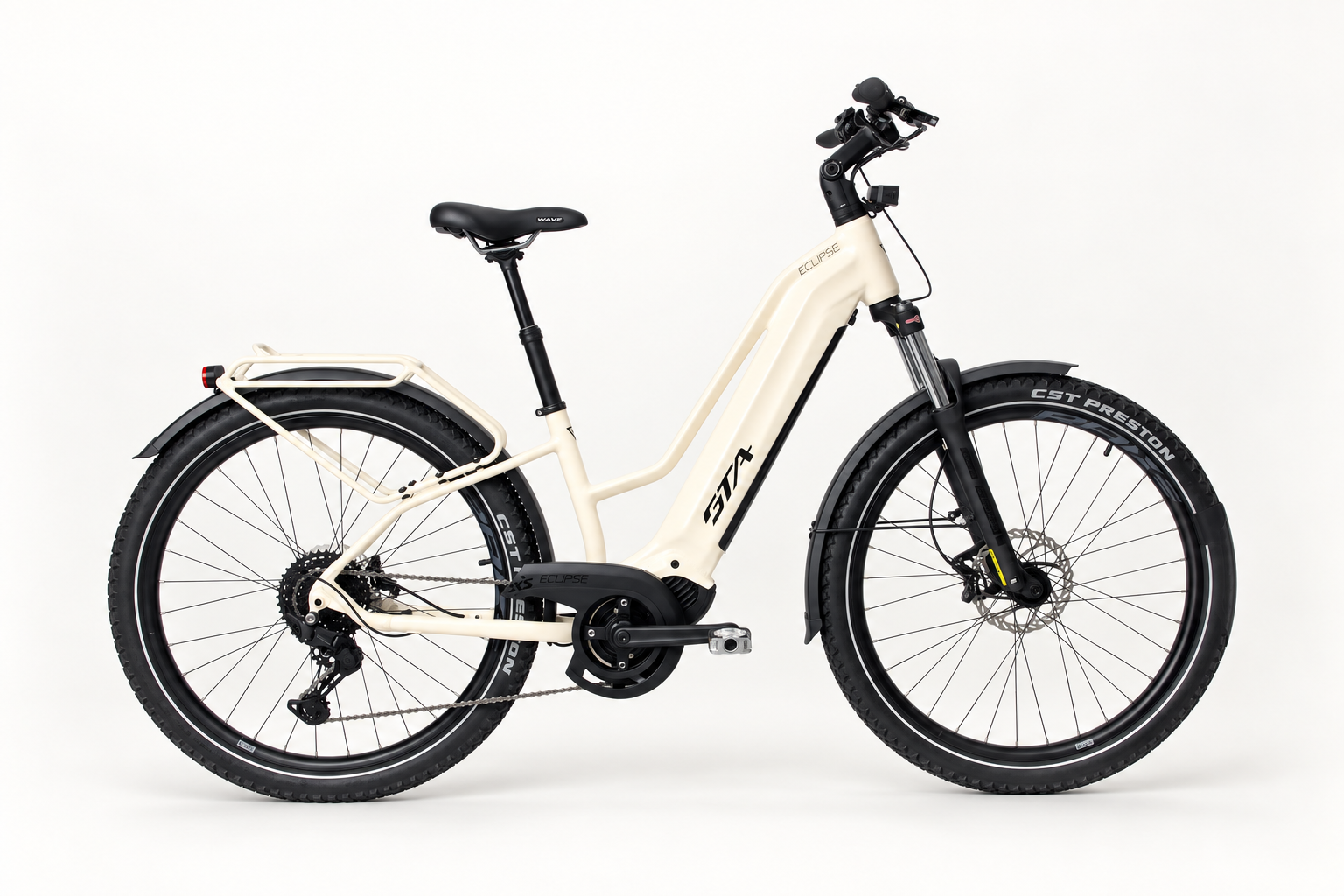 Bicicletta elettrica GTA Eclipse – vista laterale