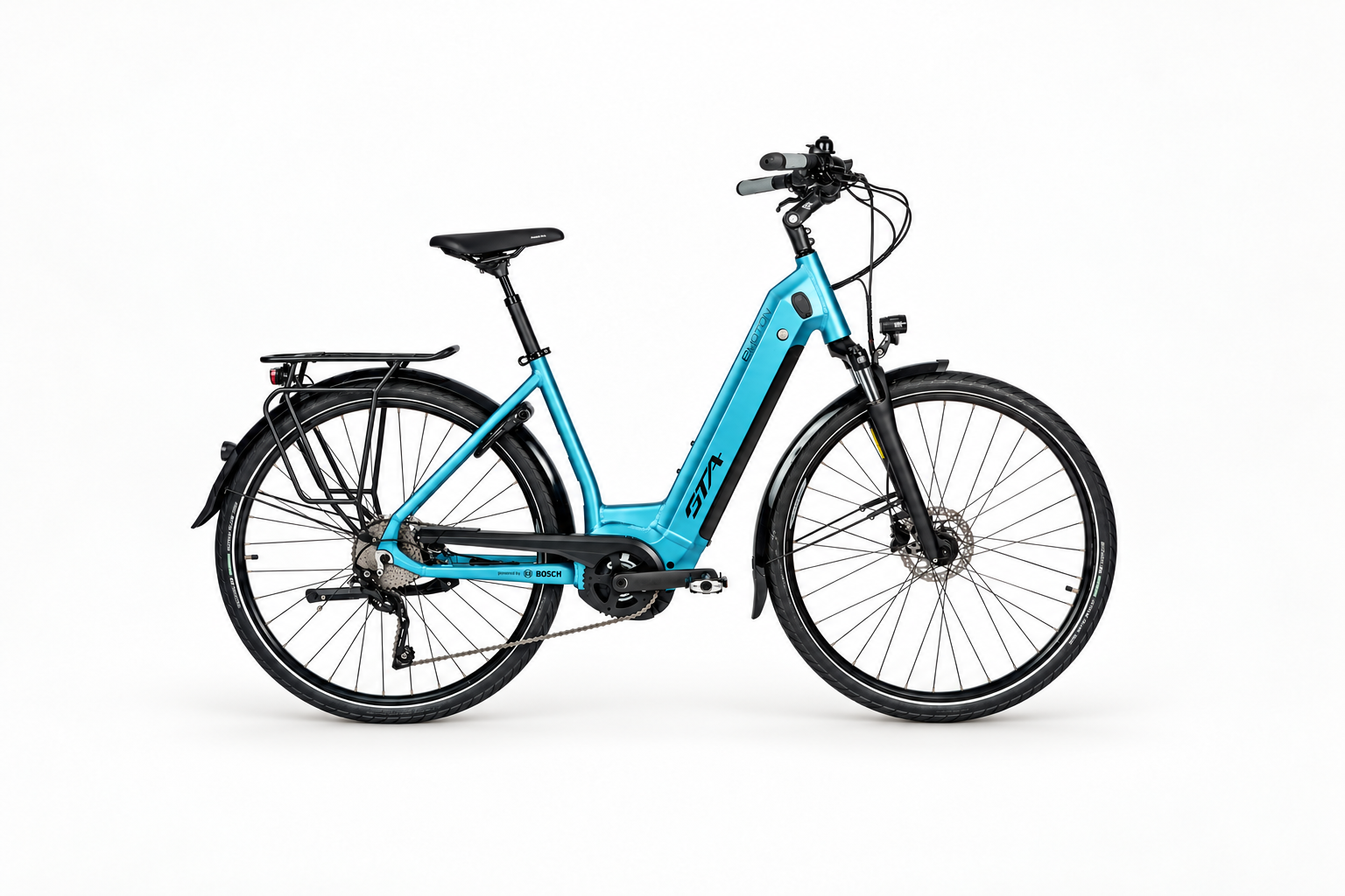 Bicicletta elettrica GTA Emotion – vista laterale