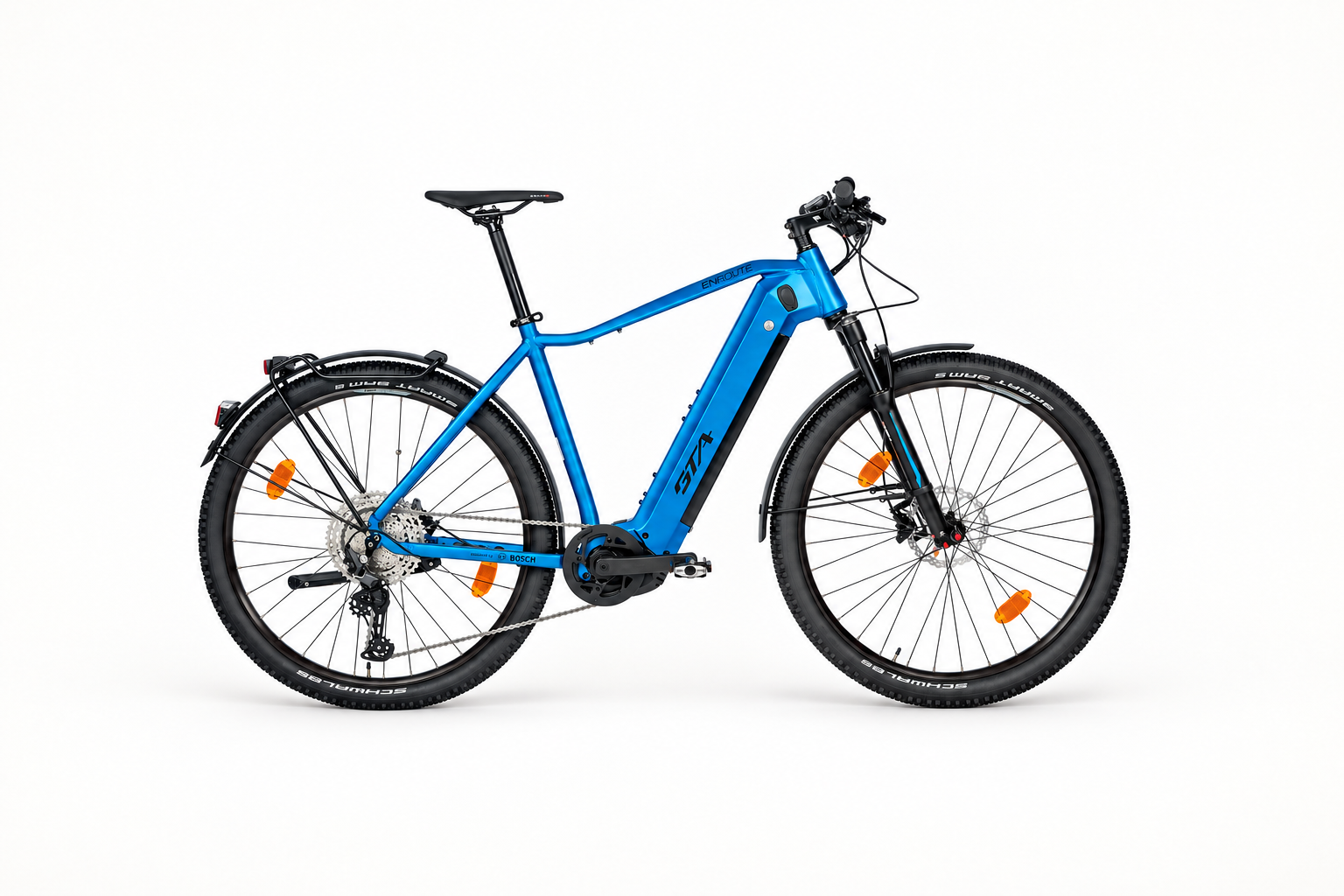 Bicicletta elettrica GTA Enroute – vista laterale