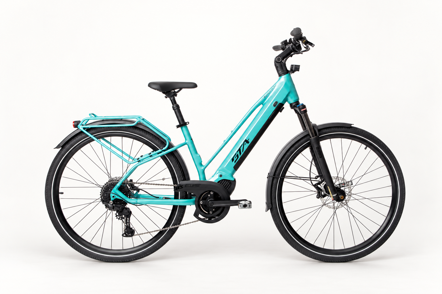 Bicicletta elettrica GTA Intuition – vista laterale