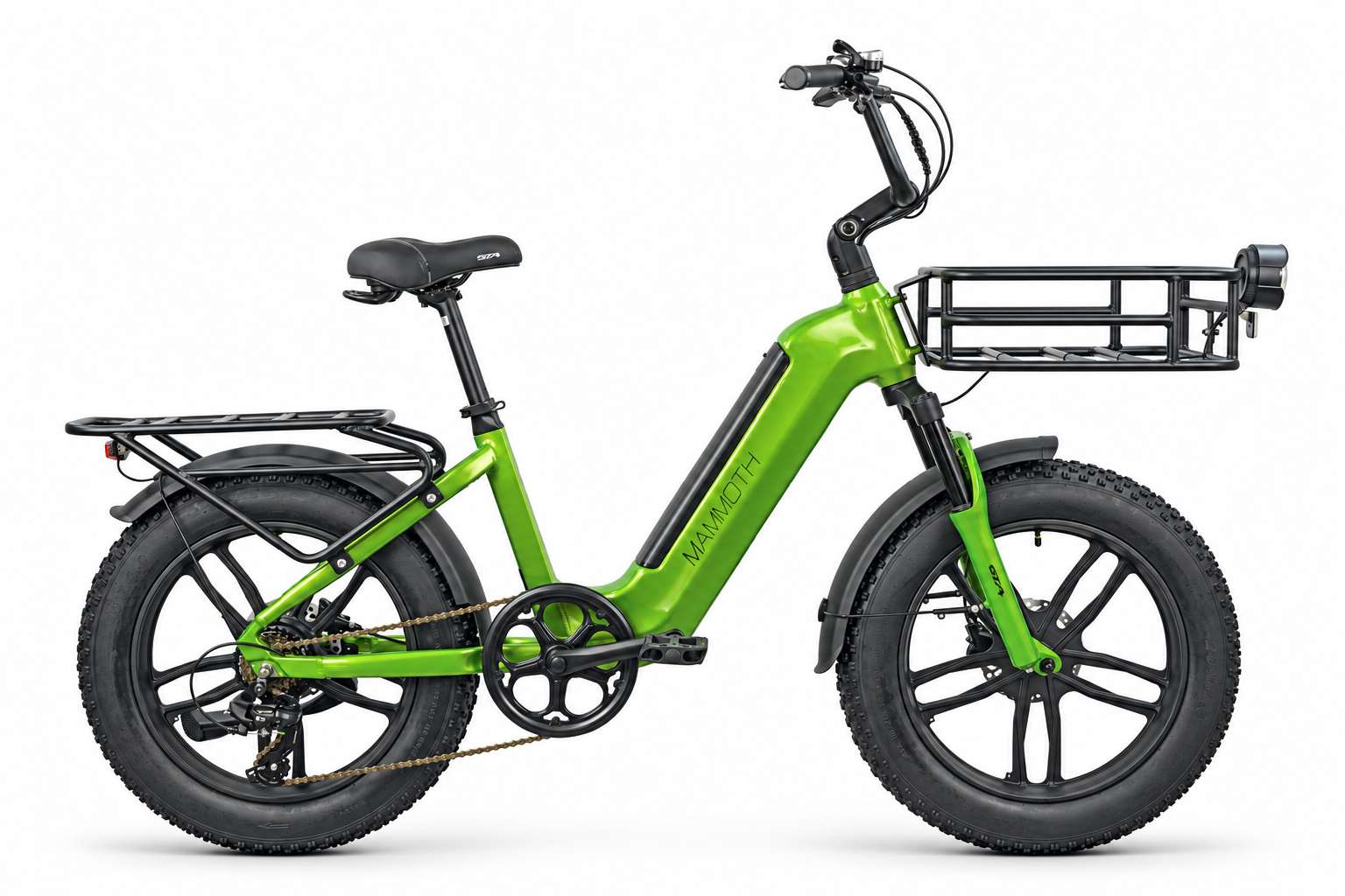 Bicicletta elettrica GTA Mammoth 20 – vista laterale