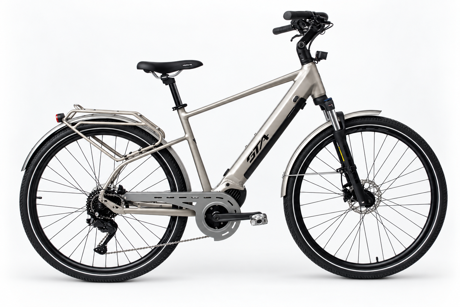 Bicicletta elettrica GTA Street – vista laterale