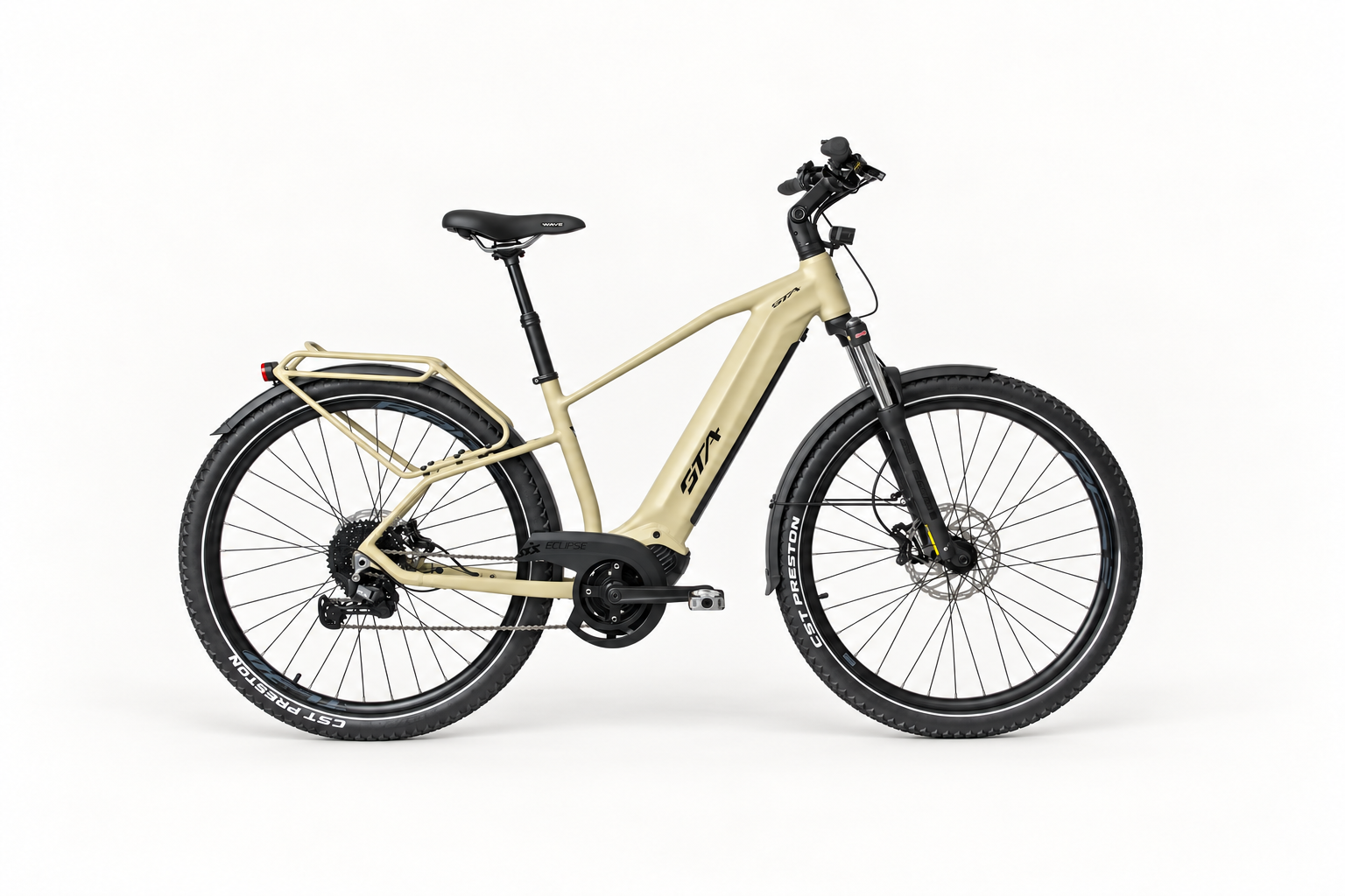 Bicicletta elettrica GTA Titan – vista laterale